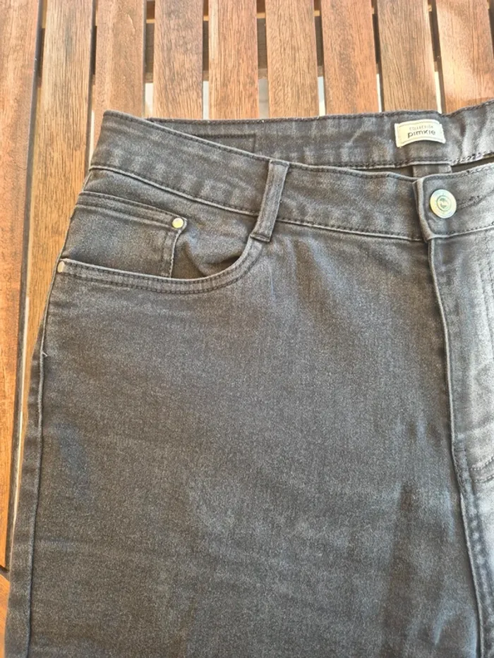 Jean noir troué skinny Pimkie T.42 - photo numéro 6