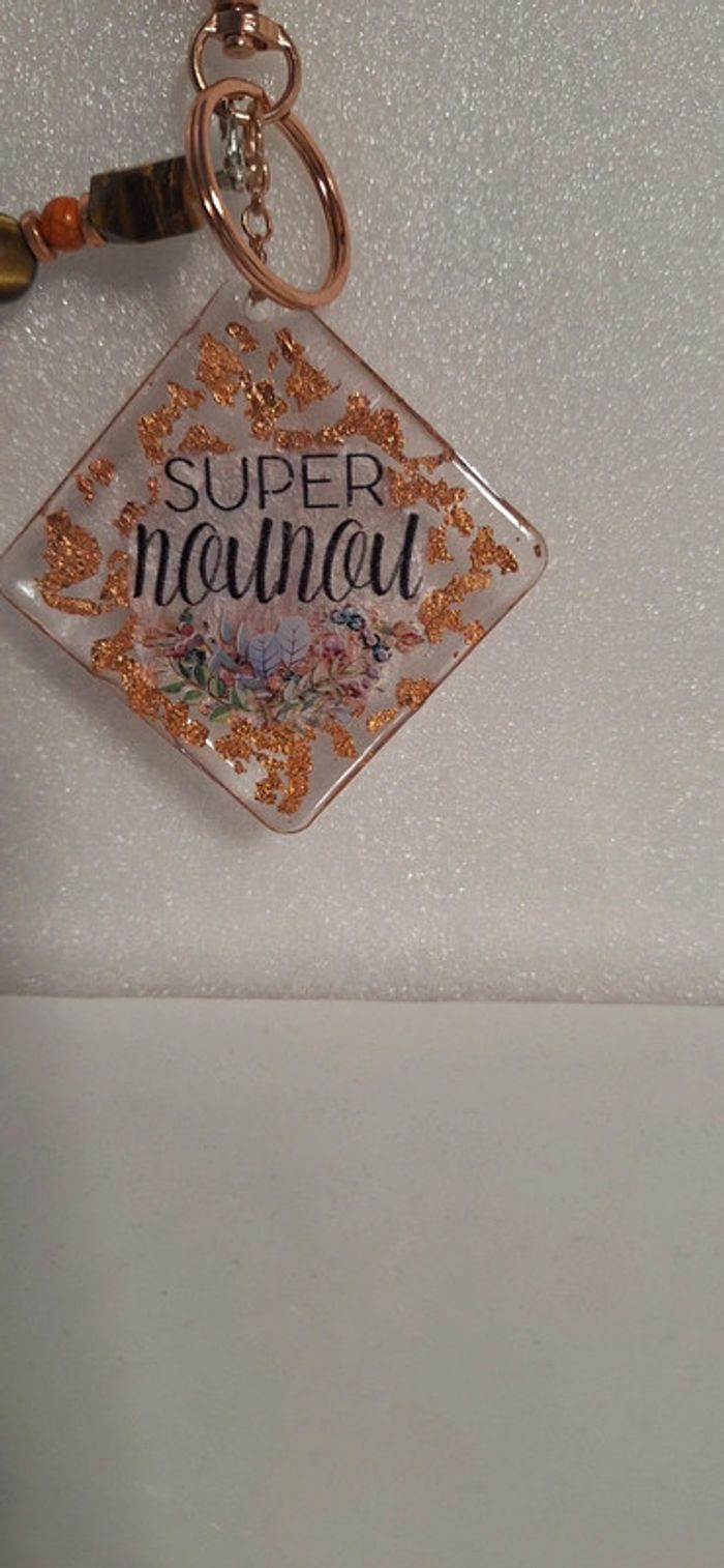 Porte-clés super nounou