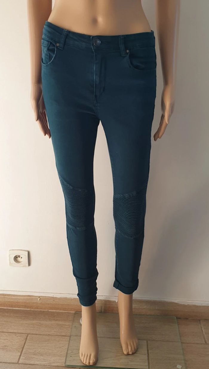 💜 Jean motard skinny Nina Carter taille L 40 #emyfleury_40femme
