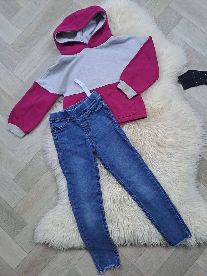 Lot vêtements automne hiver taille 6 ans fille - photo numéro 2