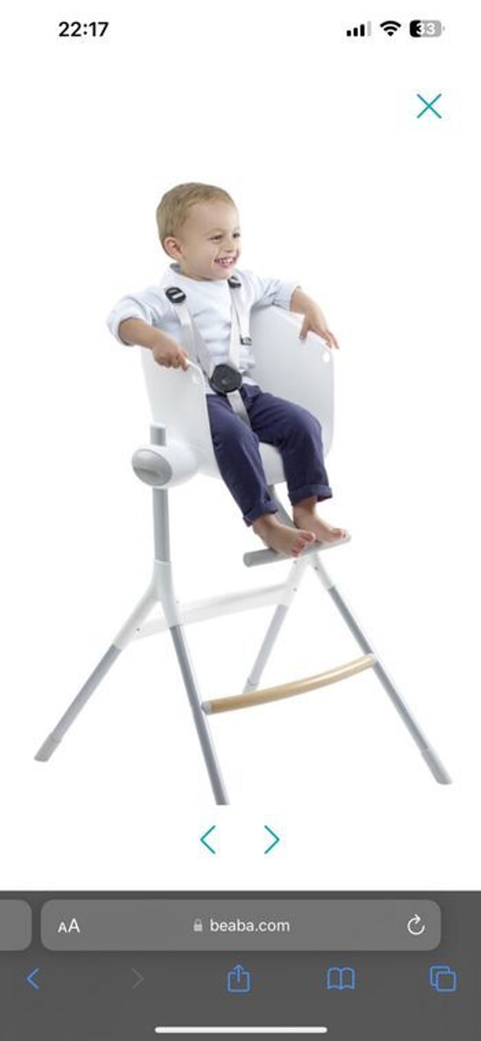 Chaise haute beaba up and down - photo numéro 2