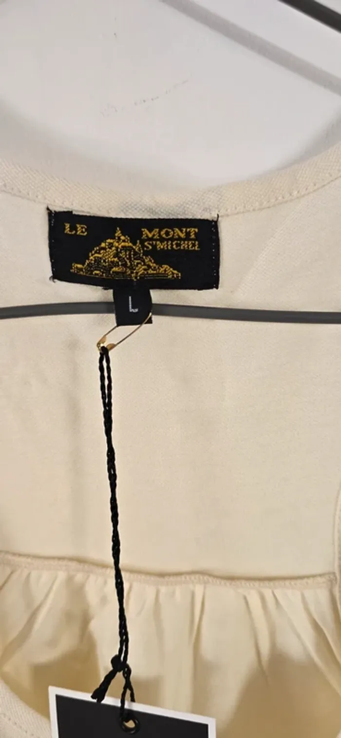 Robe creme montblanc neuve taille L - photo numéro 4