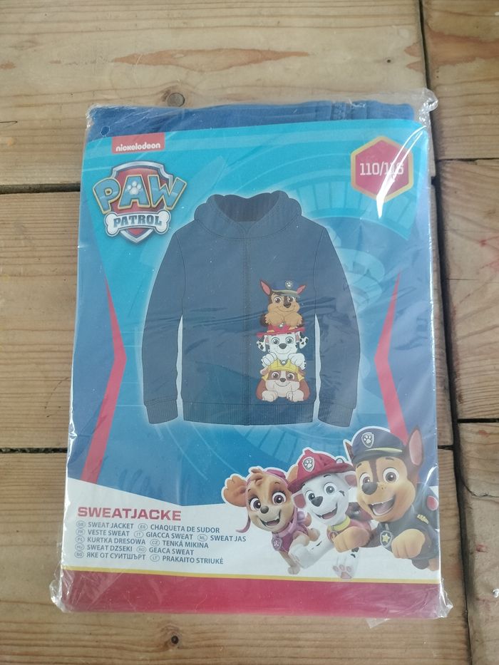 Sweat 5-6 ans Pat Patrouille neuf