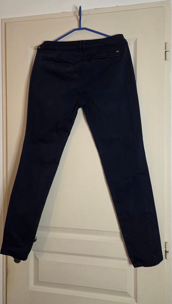 Pantalon Le Temps des Cerises T.29 (38/40 FR) – bleu marine – coupe slim chic – excellent état - photo numéro 6