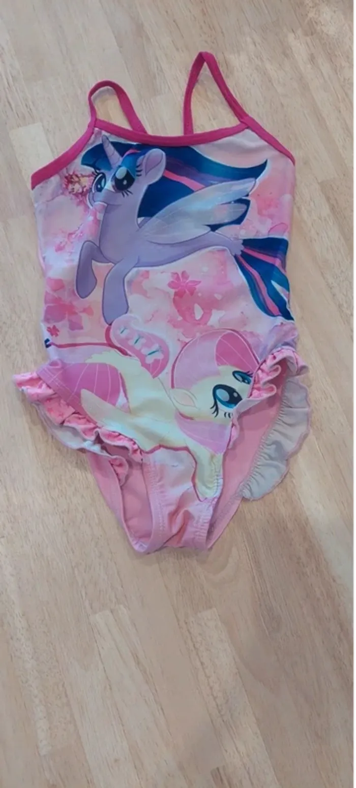Maillot de bain fille Little Poney T 3ans