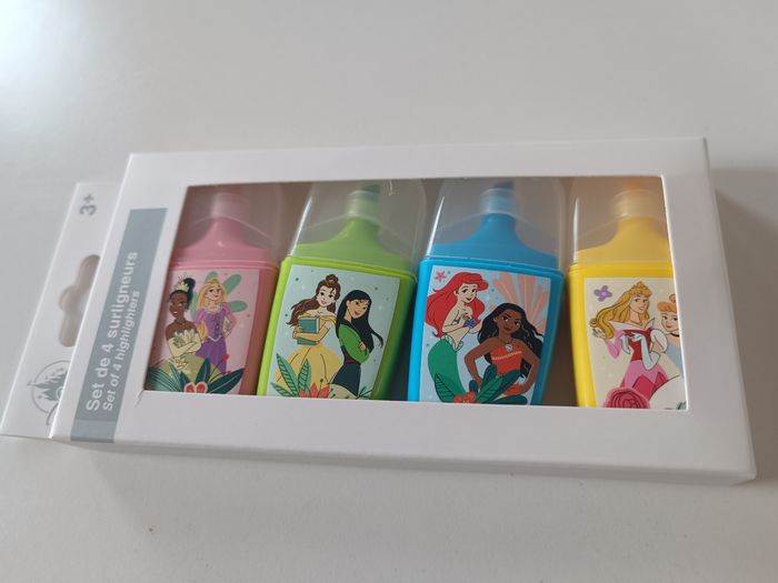 4 surligneurs princesses