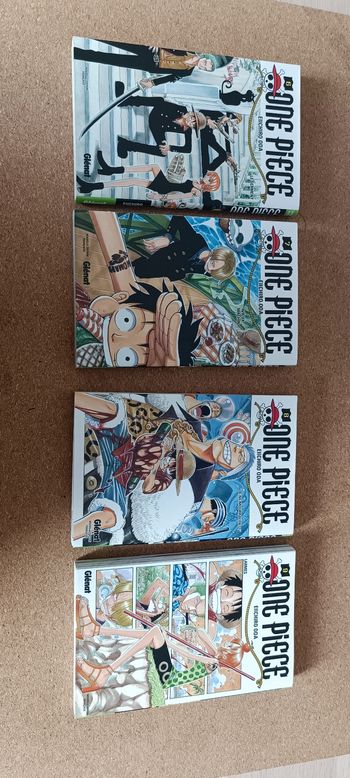 4 mangas One piece tome 6 7 8 et 9