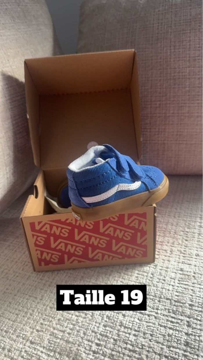 Vans bébé scratch