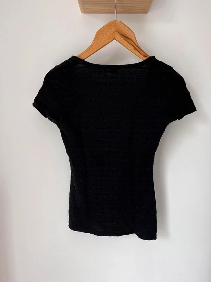 T-shirt noir mignion H&M - photo numéro 3