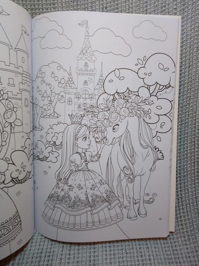 Coloriage 72 pages "Princesse" (1) - photo numéro 3