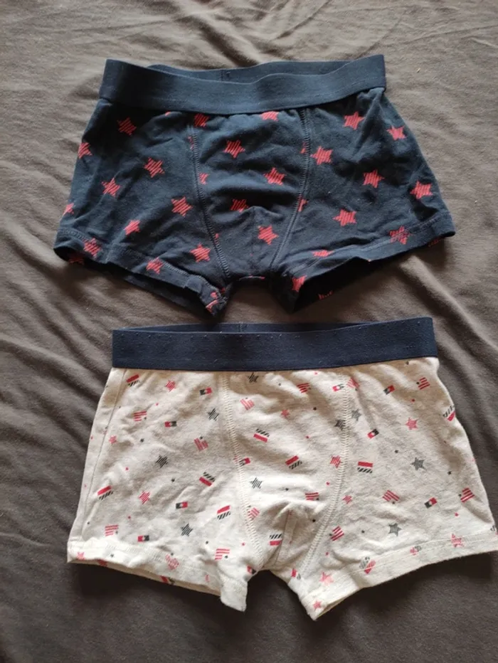 Lot de deux boxers