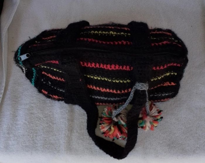 Sac à main en laine - photo numéro 3