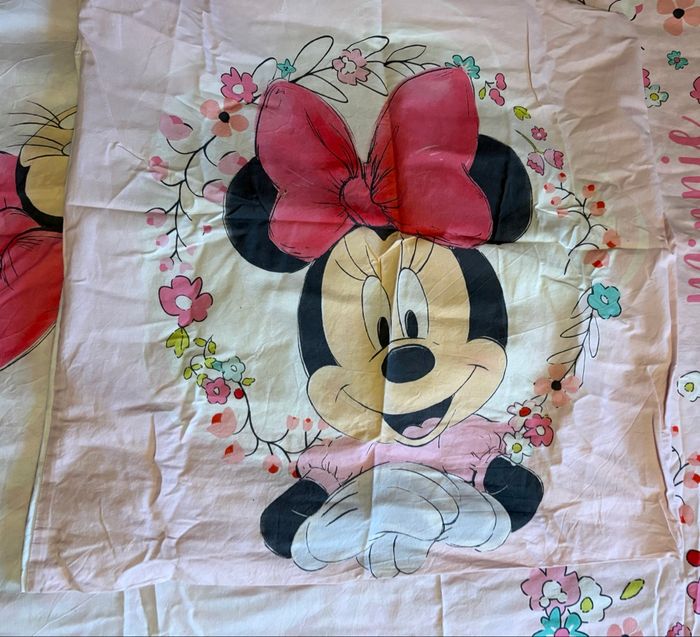 Parure 1 pers Minnie fleurs roses - photo numéro 3