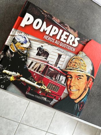 Livre pompier héros au quotidien