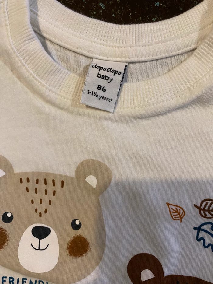 T shirt ourson - photo numéro 2