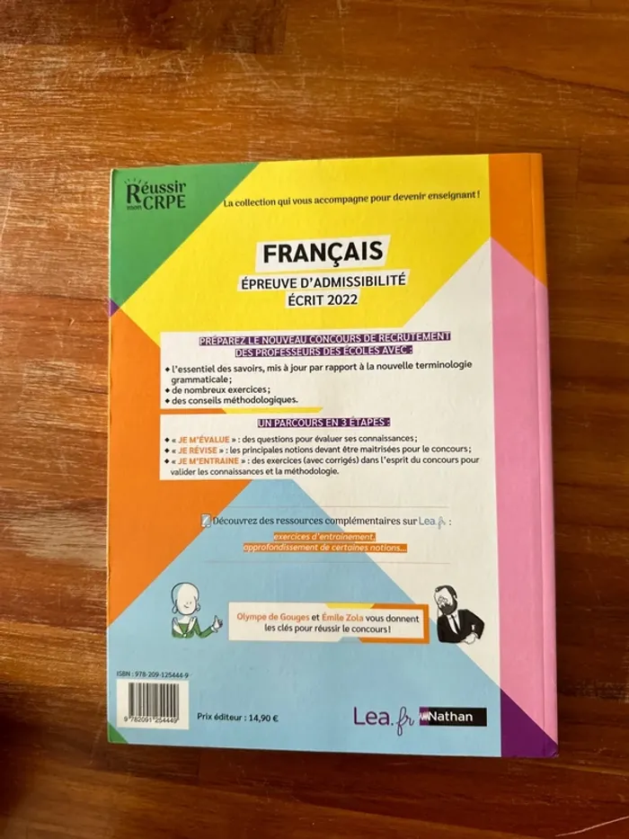 Livre français réussir mon CRPE - photo numéro 3