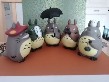 Lot de 5 Figurines Mon voisin Totoro Studio Ghibli