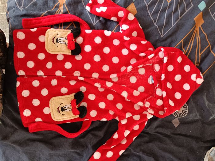 Robe de chambre 4 ans Minnie fille