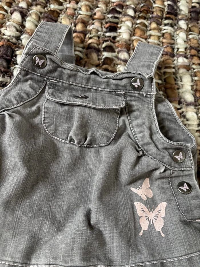 Robe boule en jean fille 18 mois kimbaloo - photo numéro 2