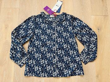 Blouse chemisier fille Cyrillus liberty capel 8 ans neuf étiquette