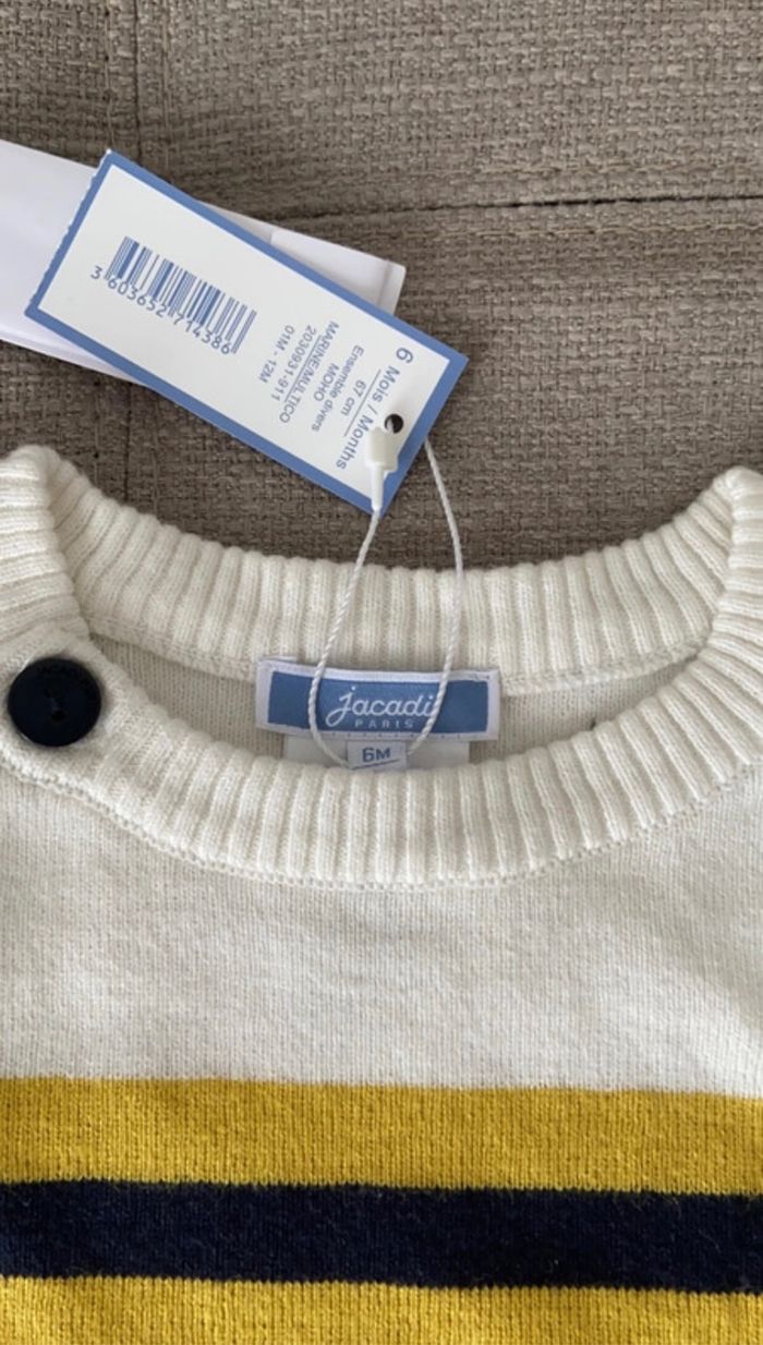 Pull à rayure Jacadi - photo numéro 2
