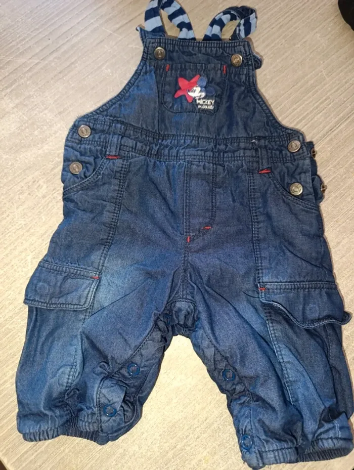 Ensemble salopette taille 3mois - photo numéro 2