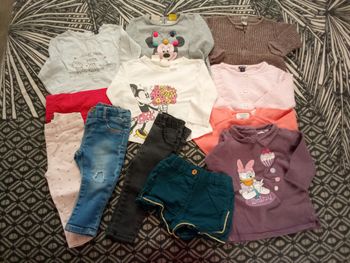 Lot de vêtements fille 9 mois