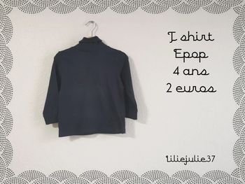 T shirt Epop 4 ans