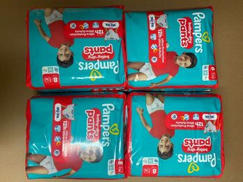 Couche Pampers pants taille 8