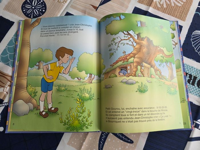 LIVRE DISNEY WINNIE L'OURSON LE TRÉSORS DORÉ NEUF  COMPORTE 32 PAGE MARQUE HACHETTE - photo numéro 4