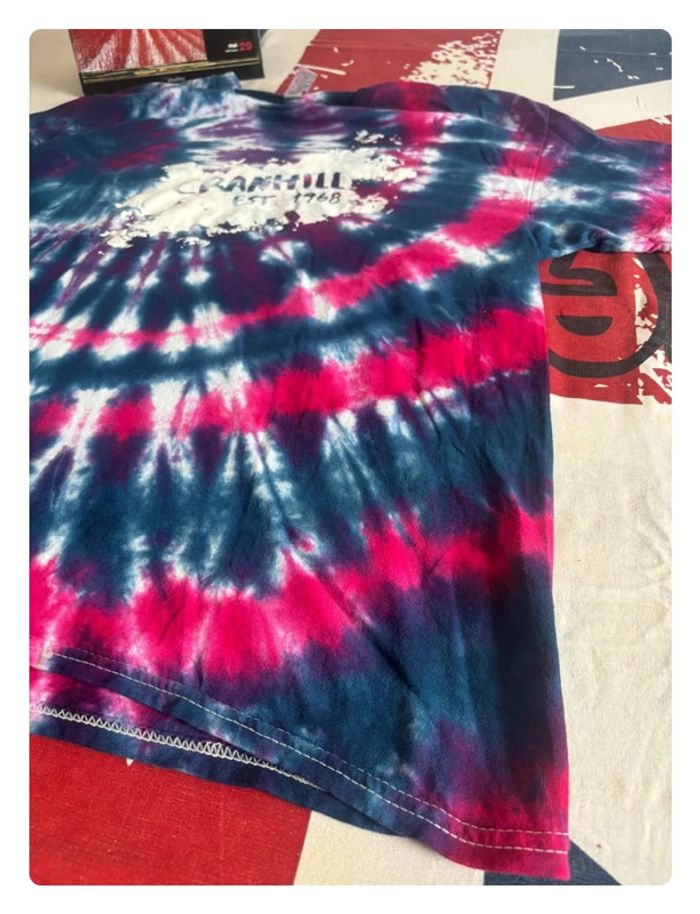 T-shirt Gildan Tye&Die taille S/M violet - photo numéro 11