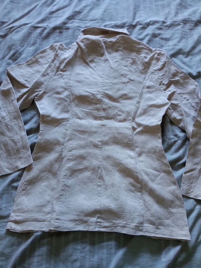 Veste en lin T3 faust - photo numéro 7