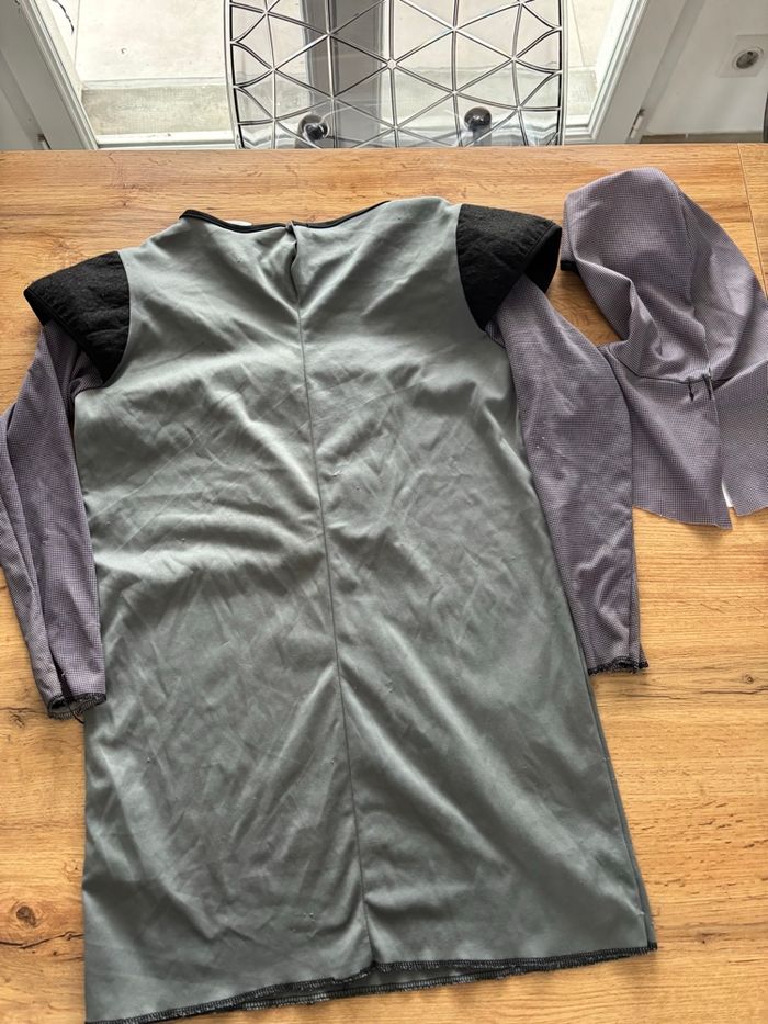 Déguisement enfant chevalier tunique et cagoule taille 120-130 cm - photo numéro 5