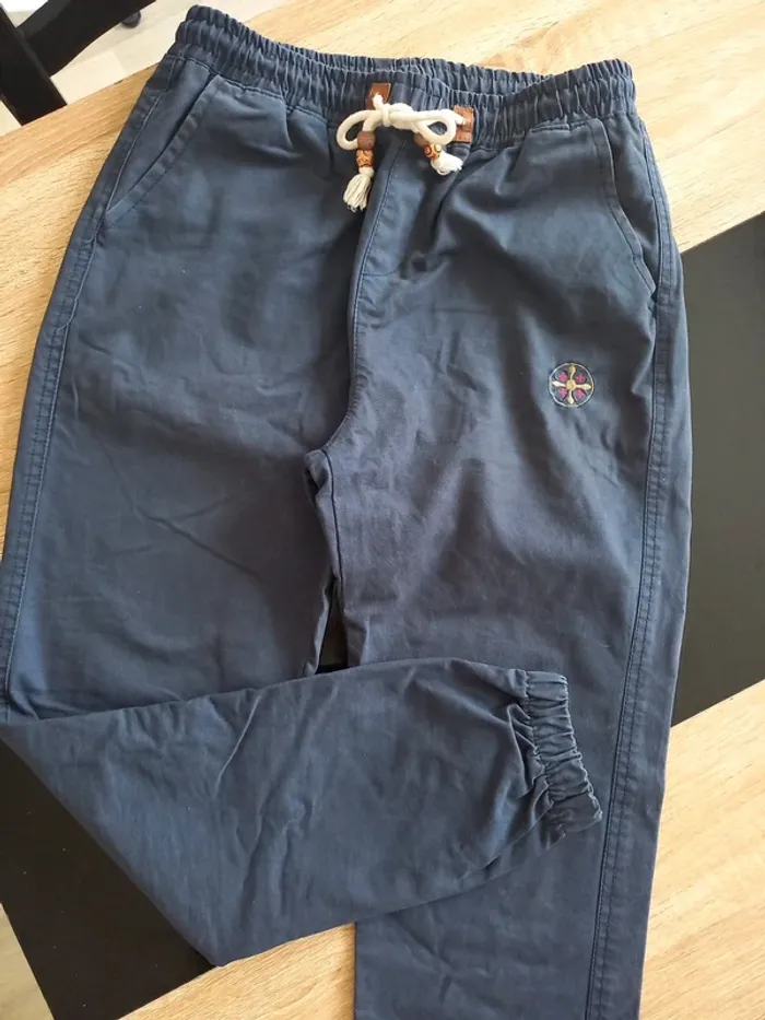 Pantalon bleu S - photo numéro 3