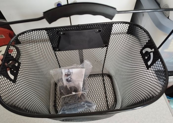 Porte-Bagages Panier complet et détachable avant vélos adultes et enfants, VTT - photo numéro 7