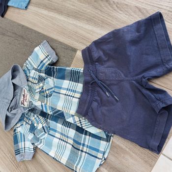 Ensemble garçon chemisette short 3 ans