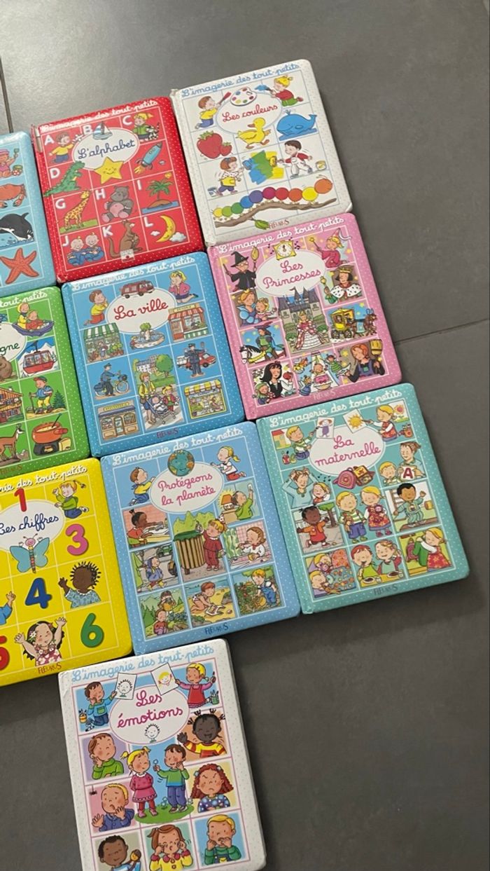 Lot l’imagerie des tout petits fleurus imagier enfant bébé maternelle - photo numéro 5