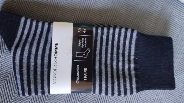 Chaussettes 39 42 monoprix - photo numéro 2