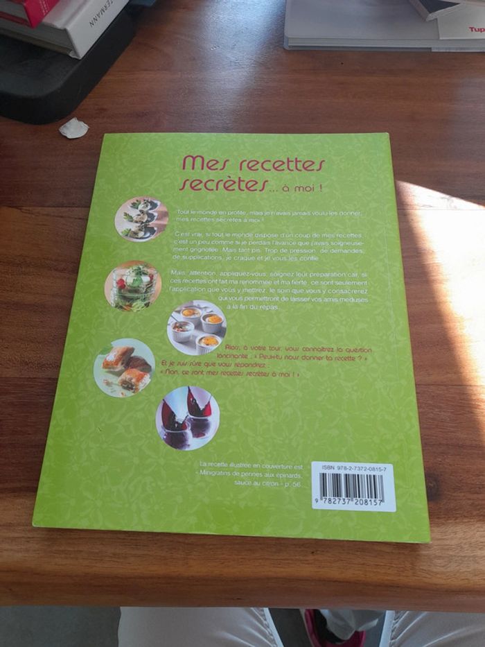 Livre mes recettes secrètes - photo numéro 2