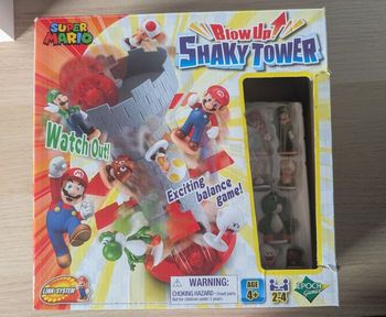 Jeu d'équilibre la tour infernale Super Mario Blow Up! Shaky Tower