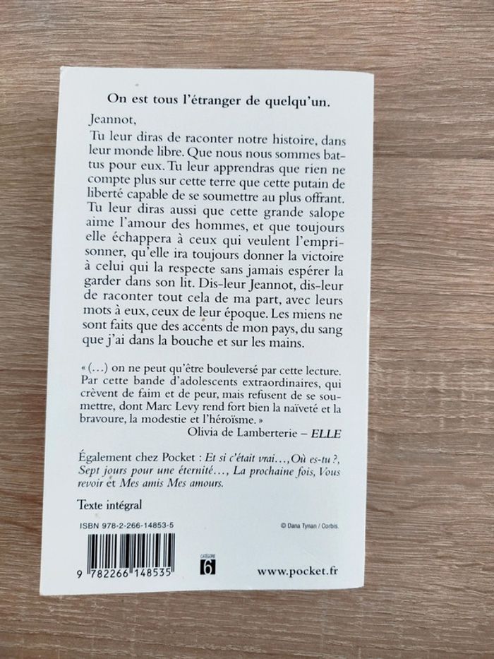 Les enfants de la liberté, Marc Lévy - photo numéro 2