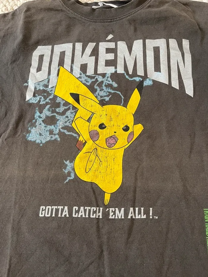 T shirt Pokemon Zara - photo numéro 3