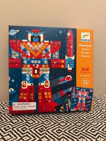 Djeco - Coffret kit créatif Mosaïques : Space Battle