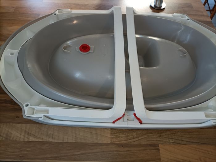 Baignoire pliable et portative 47*80 cm marron tigex - photo numéro 9