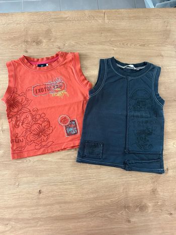 Lot de 2 marcels en 4ans