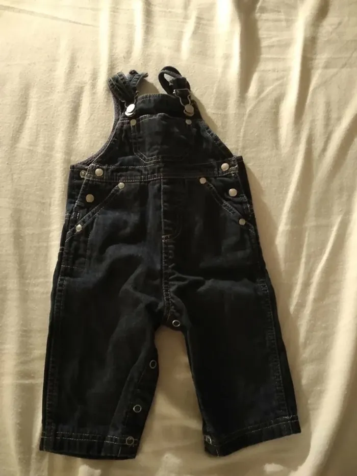 Salopette Jean 6 Mois Fille Petit Bateau