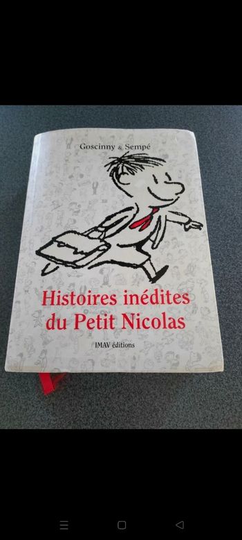 Livre Histoire du Petit Nicolas
