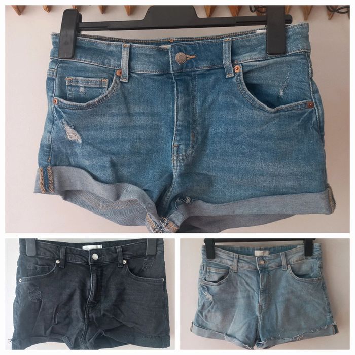 Shorts en jeans lot de 3