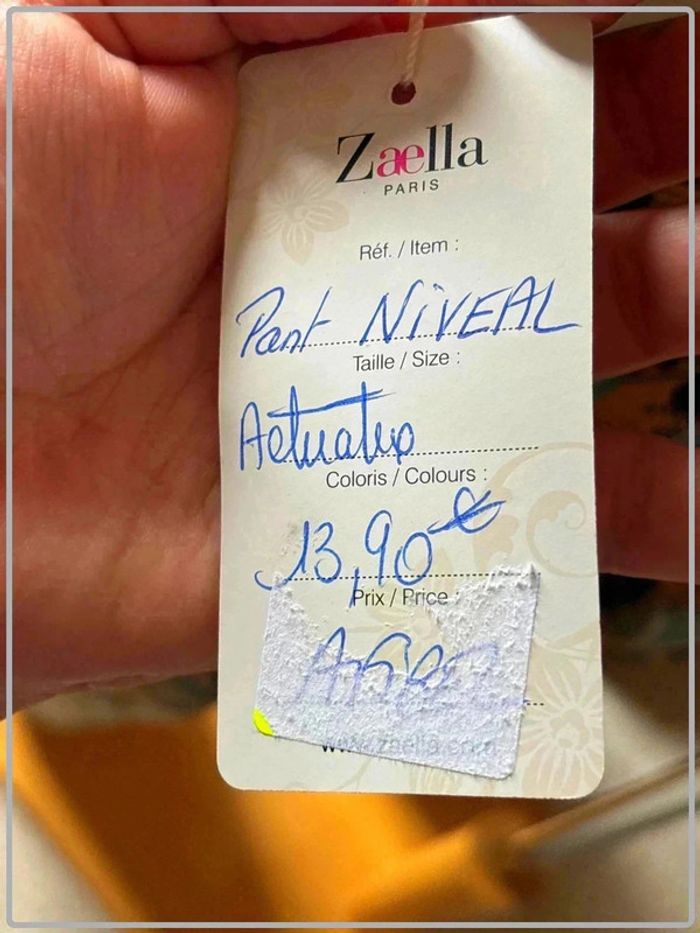 Pantalon taille unique marque zælla neuf avec étiquette - photo numéro 4