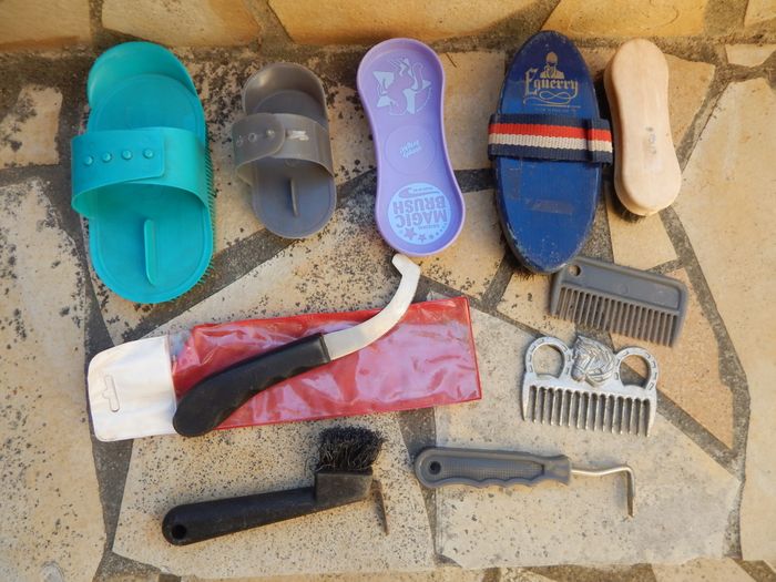 bac à brosse + brosses - photo numéro 7